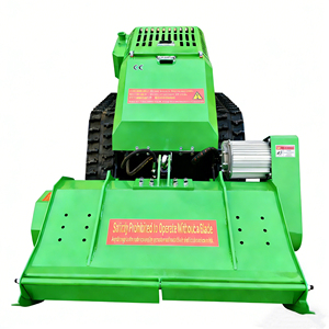 <span class=keywords><strong>Robot</strong></span> tondeuse portable télécommandé à chenilles, autopropulsé, à essence, de type broyeur, pour l'élimination des mauvaises herbes et du gazon - Product Image 5