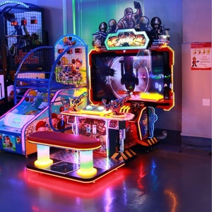 Centre de jeux commercial à pièces Machine de tir extraterrestre à double pistolet séduisante Grande console de divertissement préférée des enfants - Product Image 3