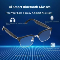 Lunettes intelligentes HY1011 avec haut-parleur ouvert, réduction de bruit ENC, commande tactile, charge magnétique pour la conduite et les sports