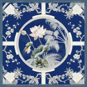 Tapis de Mahjong Antidérapant Personnalisé d'Usine Originale 31.5X31.5 avec Base en Caoutchouc Durable, Tapis de Mahjong Américain Coloré avec Tubes de Rangement - Product Image 5