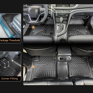 Tapis de sol de voiture de luxe, design 5D, TPE écologique, sur mesure pour Hyundai Kona 2019 - Product Image 6