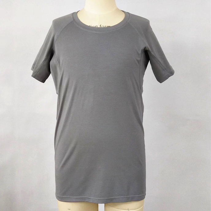 Hommes Crew Neck-gris