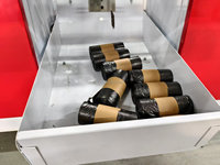 Machine automatique de fabrication de sacs poubelles en plastique à fond scellé et pliable HSLJ-1200AR