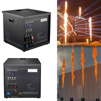 Lance-flammes électrique professionnel Fogsea FS-F350 pour usage extérieur, portée de 10 m, double allumage, étanche IPX3, protection contre l'inclinaison