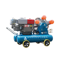 Compresor de Aire Portátil de 140L con Motor Diésel de Uso Industrial, Proveedor Chino