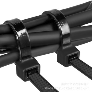 สายรัดเคเบิลไนลอน JOTTA แบบล็อคอัตโนมัติ D620 500 ชิ้น สีดำ สำหรับใช้งานทั่วไป - Product Image 3