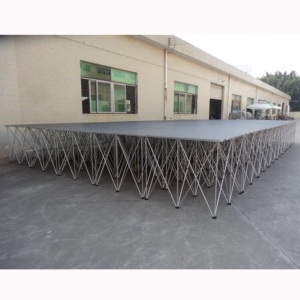 แท่นยกแบบพกพาขยายได้สำหรับเวทีดนตรีประกอบง่าย - Product Image 5