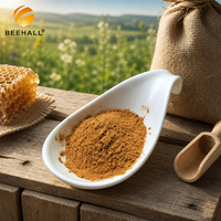 Poudre de propolis soluble dans l'eau personnalisée BEEHALL avec service OEM et étiquetage privé