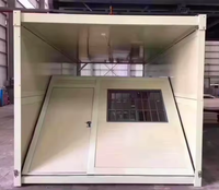 Traitement de l'exportation personnalisée Double aile boîte pliante conteneur agrandissement maison bâtiment préfabriqué
