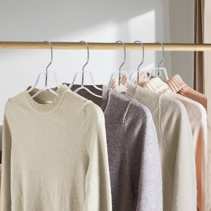 24 pezzi da 17 \ "<span class=keywords><strong>grucce</strong></span> in cristallo di <span class=keywords><strong>plastica</strong></span> trasparente Custom appendiabiti in <span class=keywords><strong>plastica</strong></span> trasparente <span class=keywords><strong>per</strong></span> Boutique - Product Image 6