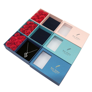 Carton personnalisé de luxe boîte à fleurs <span class=keywords><strong>maman</strong></span> <span class=keywords><strong>surprise</strong></span> pour la saint-valentin des mères emballage de Delux boîte à fleurs cadeau pour bijoux rouge à lèvres - Product Image 6