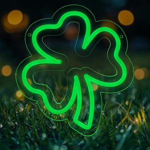 Shamrock Letreros Neon LED indoor hanging ambient light shop <b>sign</b> wall decoration light entrance indicator light luminous <b>sign</b> - Product Image 1