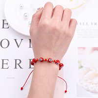 Main Bracelets Femmes Filles Bijoux Cadeau Réglable Chance Perles Couple Amitié Evil Eye Bracelet