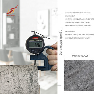 Papier peint maison décorative motif pierre <span class=keywords><strong>carreaux</strong></span> <span class=keywords><strong>de</strong></span> vinyle aspect béton papier peint couleur gris <span class=keywords><strong>ciment</strong></span> soleil dynamitage - Product Image 2
