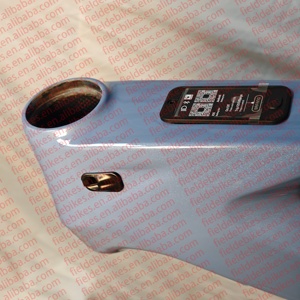 Khung xe đạp điện Dengfu E82 Full Suspension <span class=keywords><strong>Carbon</strong></span> Fiber tích hợp màn hình DPC030 Enduro Emtb, động cơ Bafang M510 M560, pin 1008wh - Product Image 2