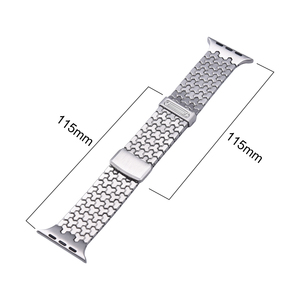 สายนาฬิกาสแตนเลสสตีล JAETIUM รุ่นพรีเมียมแบบเชื่อมต่อกัน สำหรับนาฬิกา Watch Ultra 2 9 8 ขนาด 45 มม. 49 มม. สายโลหะแข็งหรูหรา - Product Image 3