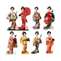 Nouveau japonais Geisha poupée dessin animé jouet Figure 1:30 échelle décor à la maison pour Restaurants et hôtels 14 ans et plus