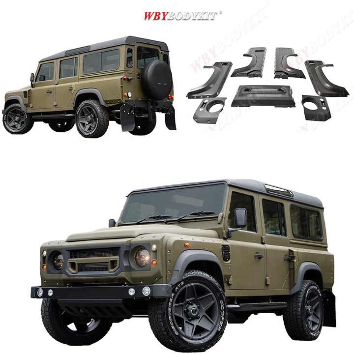 Land Rover Defender 90 110 Wide Body Kit - Front Rear Fenders