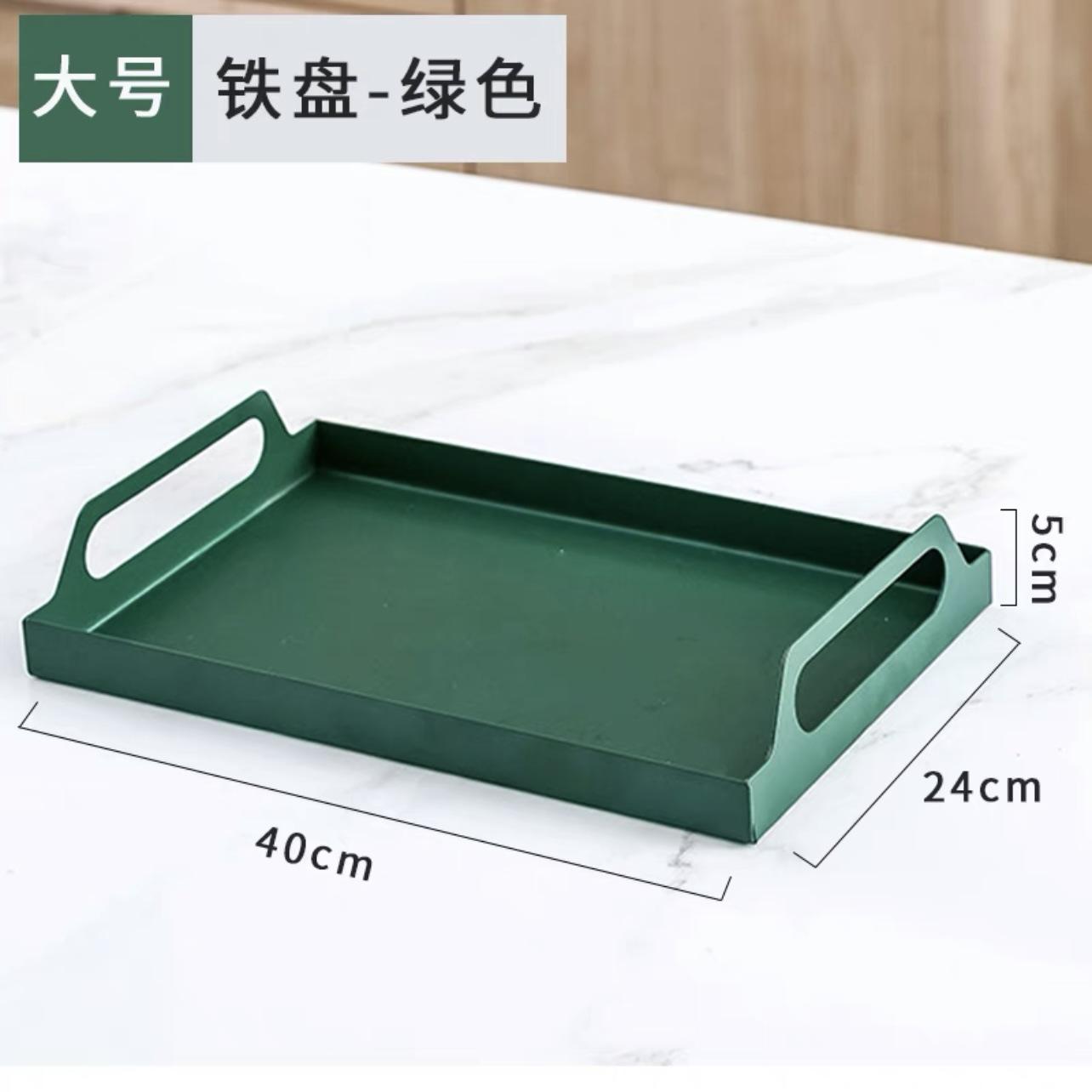 Grande palette en fer forgé vert foncé