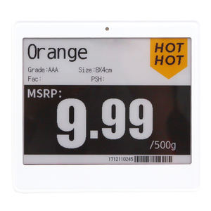 Цифровой ценник, 2,13 дюймов, четыре цвета, электронные чернила, Epaper, Esl Система, электронная полка, этикетка для супермаркета - Product Image 5