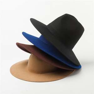 Sombrero Fedora de Lana Unisex X1262, Gorra Homburg Jazz con Ala Ancha, Sombrero de Fieltro para Adultos, Informal/para Exteriores - Product Image 6