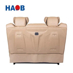 Lujo eléctrico motorizado VIP de cuero auto asientos traseros sofá cama plana para MPV limusina van RV motor Home <span class=keywords><strong>Camper</strong></span> van mini bus - Product Image 3