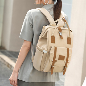 OEM/ODM Custom Multi-Functional Insulated Waterproof Eco-Friendly Oxford Material Diaper Bag <b>Backpack</b> Portable Double-Layer - Product Image 2