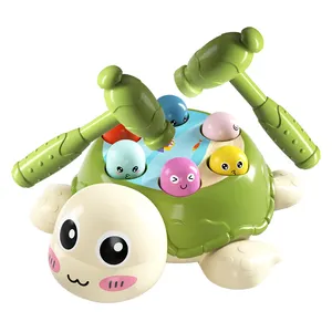 새로운 제품 어린이 선물 조기 교육 아기 교육 어린 시절 거북이 두더지 게임 망치 장난감
