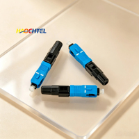 Conector Rápido de Fibra Óptica HC01 c SX SC UPC 55mm G652D Monomodo, Ensamblaje en Campo, Sin Fusión, Conexión Rápida para FTTH