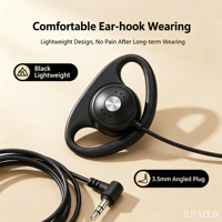 Casque audio en promotion, écouteurs filaires universels 3,5 mm avec microphone pour téléphone