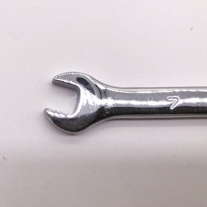 Simei No.121007 7Mm DIY Lớp Kết Hợp Cờ Lê Mở Đôi Bù Đắp Vòng Cờ Lê Cr-V Thép Metric Sáng Chrome Bề Mặt - Product Image 6