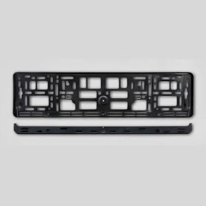 Porta <span class=keywords><strong>Targa</strong></span> Europea da Appendere 520 mm X 110 mm, Cornice in Plastica Nera per Targhe <span class=keywords><strong>Auto</strong></span> - Product Image 5