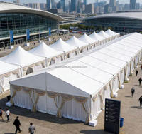 Carpa de Lona Blanca para Exteriores, Tipo Pagoda, para Bodas y Fiestas, con Estructura de Aleación de Aluminio, 3x3m, 4x4m, 5x5m, 6x6m, 8x8m, 10x10m, 12x12m