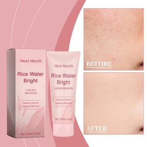 โฟมล้างหน้ามีฟองทำความสะอาดแบบอ่อนโยนเพิ่มความชุ่มชื้นให้น้ำในเดือนตะวันตก - Product Image 2