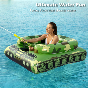<span class=keywords><strong>Réservoir</strong></span> <span class=keywords><strong>gonflable</strong></span> à jet d'eau, jouet <span class=keywords><strong>de</strong></span> bataille aquatique TANK pour les fêtes à la piscine, les jeux aquatiques et les bouées <span class=keywords><strong>de</strong></span> <span class=keywords><strong>natation</strong></span> - Product Image 4