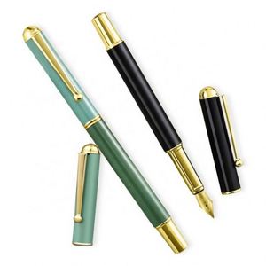 Hot Sell Model Official <b>Pen</b> High Quality Metal Fountain <b>Pen</b> OEM Business Gift Promotional Fountain <b>Pen</b> - Product Image 1