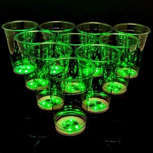 Kit de ping-Pong à bière avec lumière dans la nuit, pour fête, avec dessous de verre à LED, lot de 12 pièces - Product Image 3