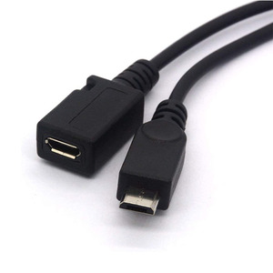 Micro <span class=keywords><strong>USB</strong></span> <span class=keywords><strong>OTG</strong></span> Splitter Kabel, <span class=keywords><strong>USB</strong></span> 2.0 Female Ke <span class=keywords><strong>USB</strong></span> Mikro Male dan Micro 5 Pin Perempuan Adaptor Host Converter Kabel - Product Image 3