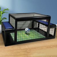 Subsoccer - Football de table portable, léger, facile à assembler, jeu de football de table pour adultes et enfants, divertissement en intérieur