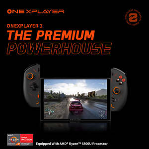 OneXPlayer 2 AMD <span class=keywords><strong>R7</strong></span> <span class=keywords><strong>6800U</strong></span> 8,4 pouces 5 en 1 PC portable Console de jeu vidéo portable Win 11 Home OS Tablette Ordinateur portable 16 Go + 1 To - Product Image 2