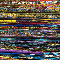 Nouveau motif de tissu parapluie au design tendance, imprimé wax africain, imprimé hollandais, brocart, tissé en trame, uni, type fil peigné