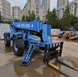 New Industrial-Grade Diesel 4.5Ton Telescopic Forklift Loader with 4x4 Drive Genie 4WD telehandler GTH105 for Material Handling - Product Image 1