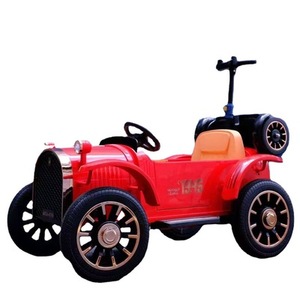 Nouvelle conception de voiture électrique pour enfants avec télécommande et pédale, chariot interactif parent-enfant - Product Image 1