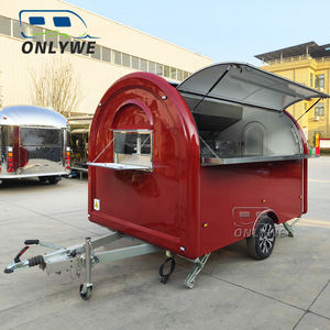 <span class=keywords><strong>ONLYWE</strong></span> Camion de nourriture mobile entièrement équipé Camion de nourriture à crêpes Concession Remorque avec extension Petit chariot de nourriture d'entreprise - Product Image 5