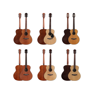 USA DDP | ​​WaveGarden Baby-5/5M/6S/<span class=keywords><strong>8</strong></span>/8M/9 E - Guitarra acústica de 36" para principiantes, profesionales y viajeros - Product Image 6
