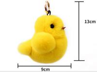 Nouveau Porte-clés Lapin Mignon en Peluche Douce et Moelleuse, Pendentif pour Sac à Dos, Bijou Coloré pour Couple et Voiture, Cadeau