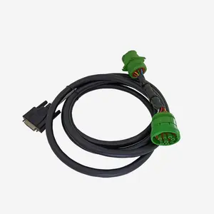 custom wiring harness assembly J1939 cable Deutsch 9p male female Y-connector automotive Diagnostic cable for Truck