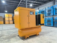 Compresseurs d'air électriques rotatifs industriels du fabricant 10hp-30hp 7.5kw-22kw Moteur de pompe de compresseur d'air à vis PLC Core