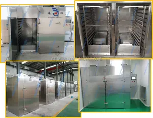 CT-C औद्योगिक खाद्य परिसंचरण ट्रे सुखाने ओवन औद्योगिक इलेक्ट्रिक फूल सब्जी मछली गर्म हवा परिसंचारी ड्रायर