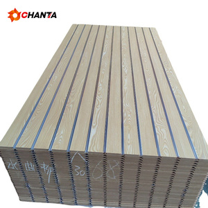 Slotted Plate Linyi Factory Wholesale <strong>Plain</strong> <strong>Mdf</strong> 9mm 12mm 15mm 18mm Cheap <strong>Price</strong> <strong>Mdf</strong> Board for Furniture - Product Image 3